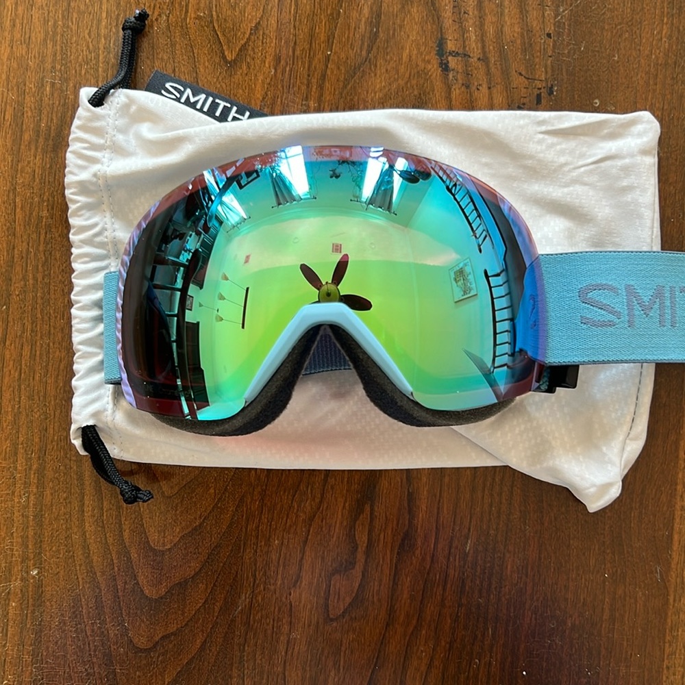Smith Skyline Chromapop Goggle With Replacement Lenses Gem